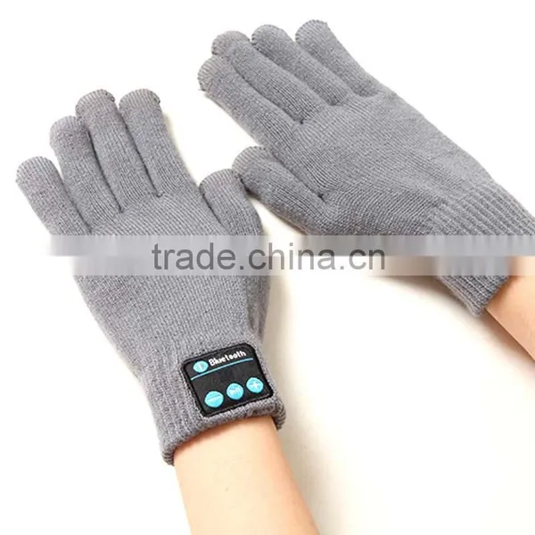 Bluetooth Female Women Gloves Winter Touch Screen Gloves Knit Gloves Mittens Men For Mobile Phone photo-5