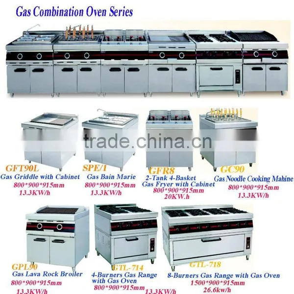 Gas Combination Oven for Restaurant