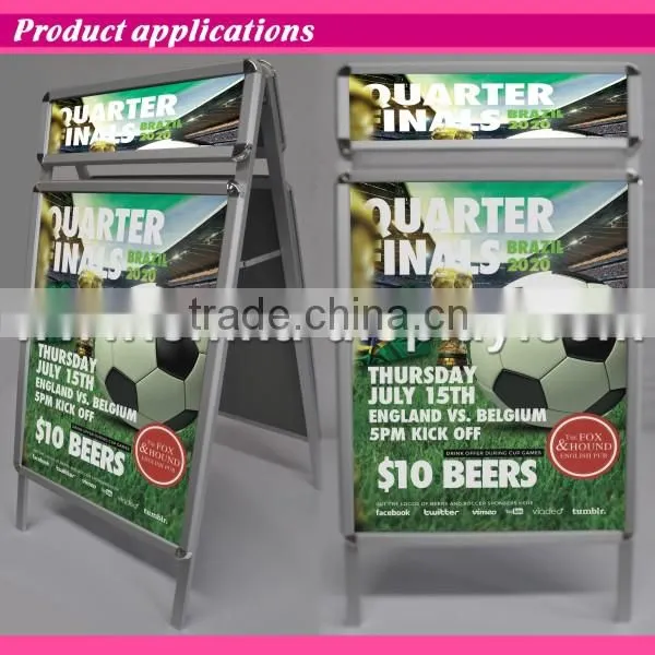 Outdoor Sidewall Sign Stand Sidewall Advertising Board photo-5