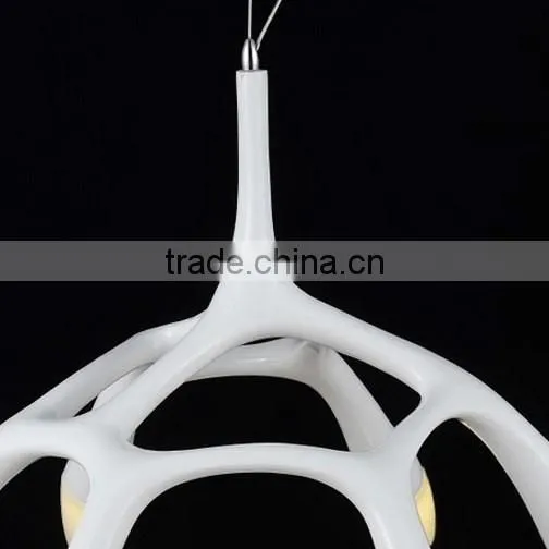 Spider Shaped White Resin Modern Popular Pendant Lighting photo-3