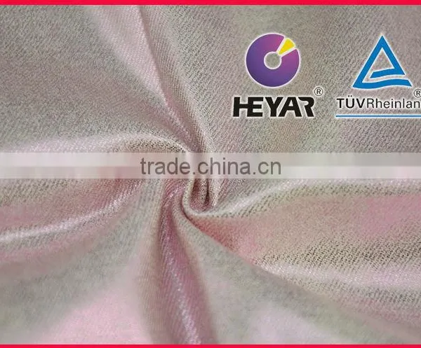 2014 Fashion Style Paint Coating Shimmer Fabric