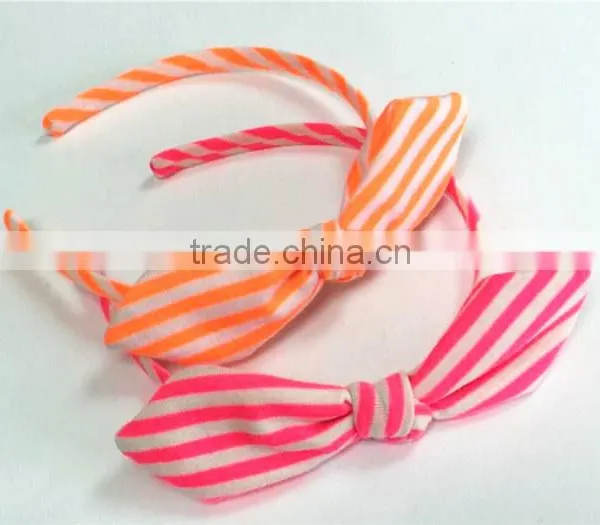 Newly Bowknot Hair Band for Woeman Bow Headband and Fabric Hair Band photo-2