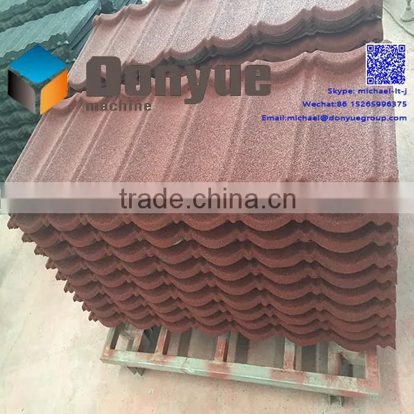 Low Cost Sand Coated Steel Roofing Tile Systems Quote in India photo-4