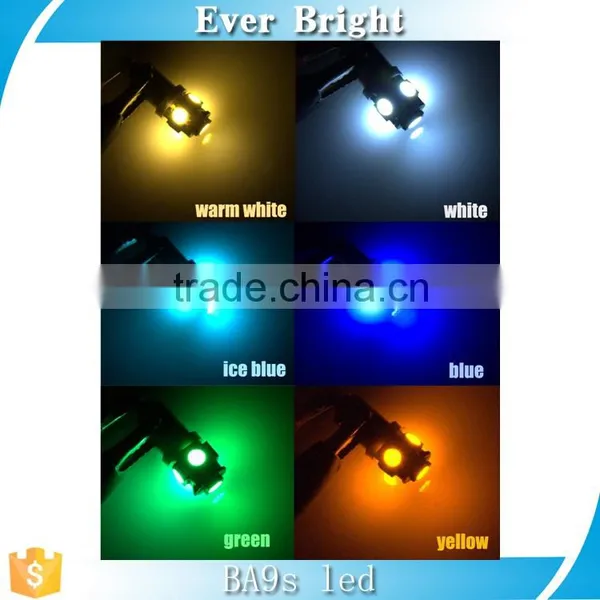 24v Car Light T11 BA9S White 5050 5SMD Car Led Light Auto Bulb T4W H6W Indicator Light Interior Light Bulb photo-3