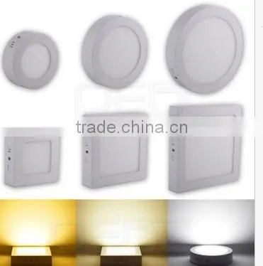 6W 12W 18W 24W LED SURFACE PANEL LIGHT WITH HIGH QUANLITY 2016 NEW DESIGN LED CEILING LIGHT photo-6