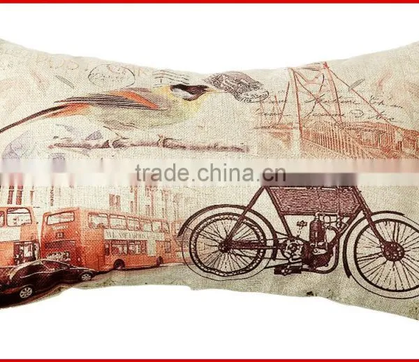 Custom Printed Pillow Case Accept 2016 New Products Decorative Pillow , Healthy Filled With Bamboo Charcoal Odor Eliminator photo-3