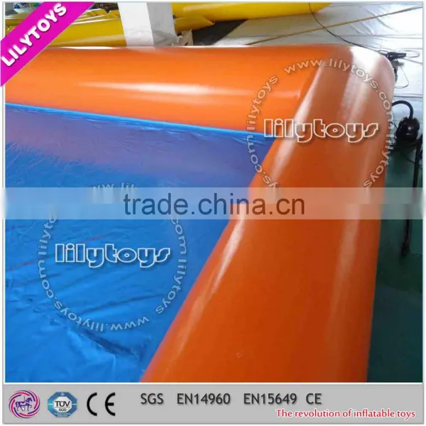 Orange Rectangular Above Ground Swimming Pool/pool Inflatable/pool for Hot Sale photo-3