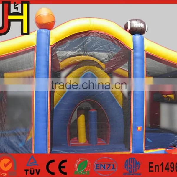 Good After-sale China Sport Theme Inflatable Combo Bouncer For Sale photo-2