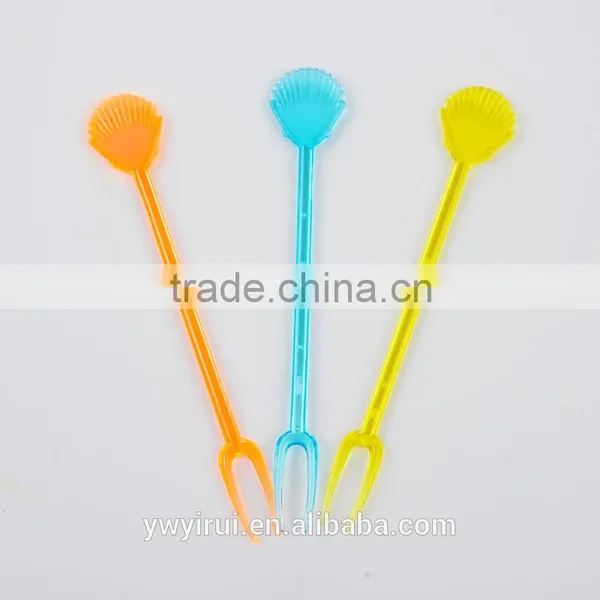 Colorful Plastic Fruit Forks Wholesale photo-4