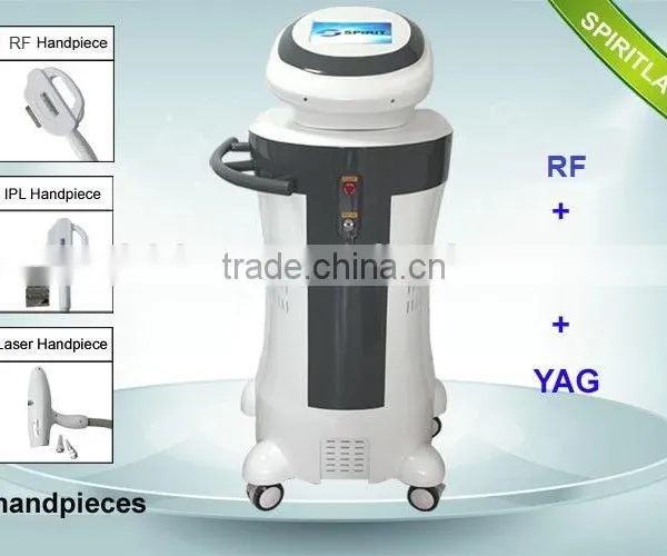 Beauty Salon Best Choice Multifunctional Professional Permanent Hair Removal IPL RF+Nd YAG Laser Multifunction Machine photo-3