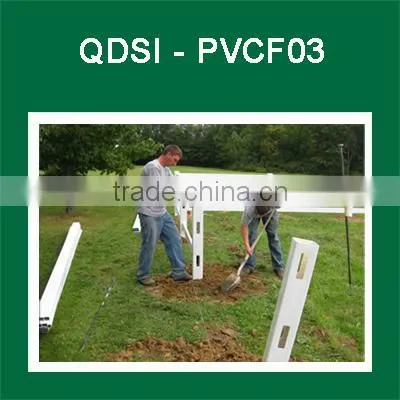 Eco Friendly Vinyl/Plastic/PVC Horse Fence Panel photo-4