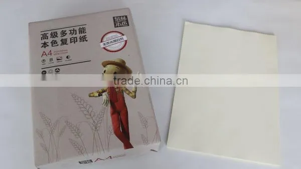 A4 Copy Paper Made From Tree Free Fiber and Unbleached photo-3