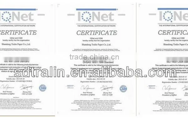 Tralin Food-grade Certification Virgin Wheat Straw Pulp Facial Tissue photo-5