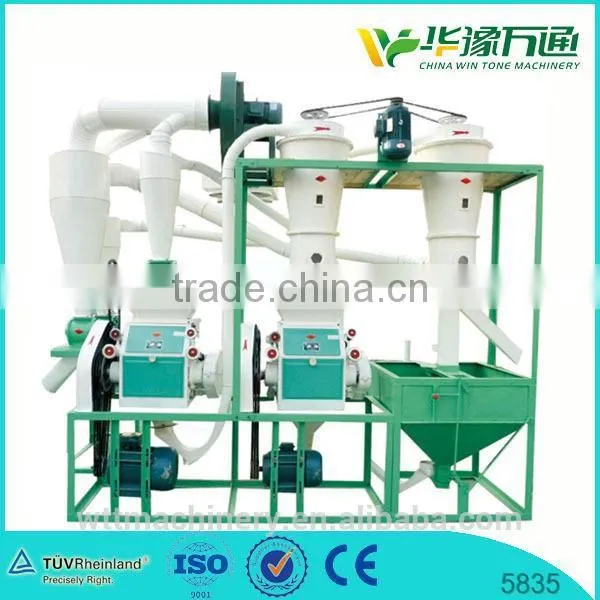 Small Commercial Duplex Wheat Milling Unit photo-6