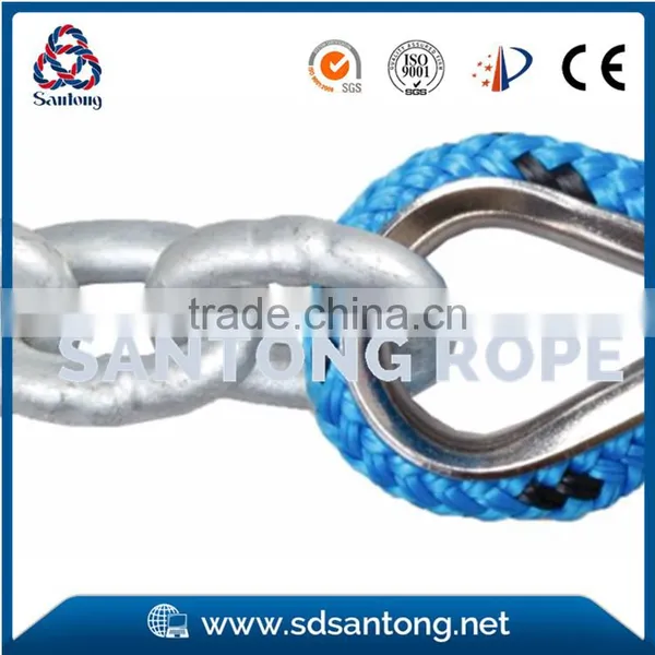 America Popular Mooring Anchor Lines Rope With Steel Chain photo-5