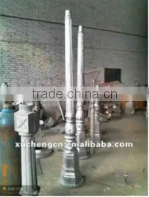 aluminum cast light poles