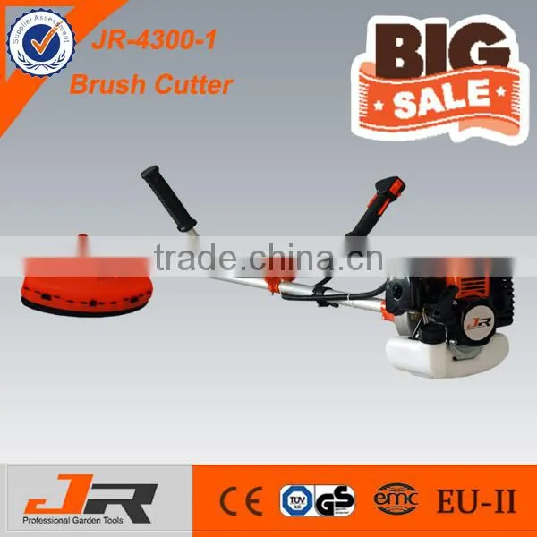 JR-4300-1 43CC 2-stroke Gasoline Garden Tool Grass Cutter Machine Brush Cutter photo-2