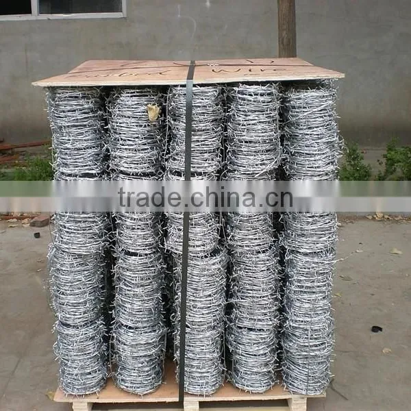 High Quality and Cheap 12 Gauge Pvc Coated Barbed Wire photo-6