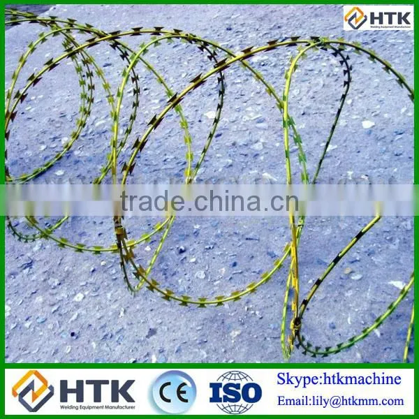 Class 3 Galvanized Concertina Razor Barbed Wire Suppliers From China photo-2