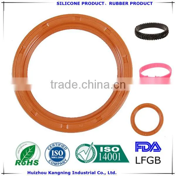 Custom Size Silicone Flywheel Oil Seal/silicone Seal/silicone Gasket photo-3