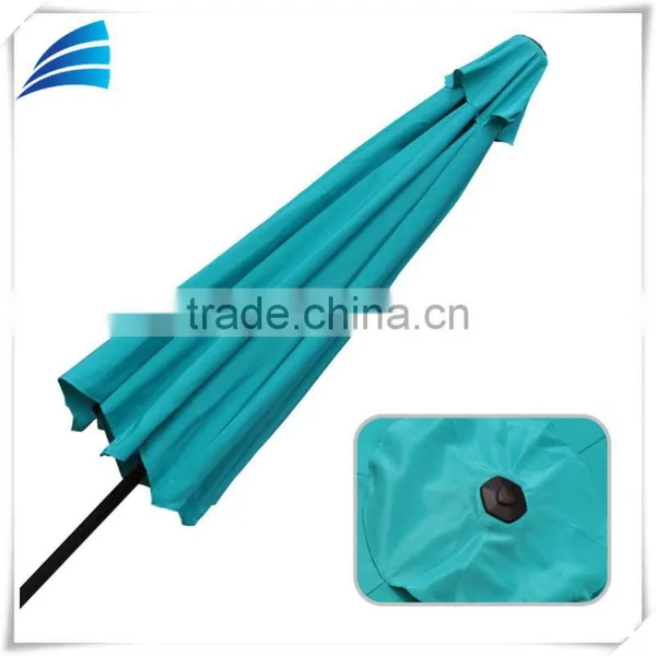 Promotional Folding Small Outdoor Beach Umbrella With Blue Color photo-6