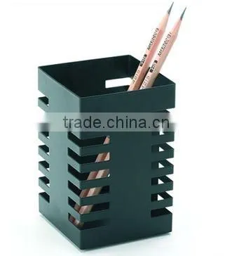 Hot Sale Green Metal Mesh Rectangle Pencil Holder photo-2
