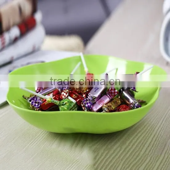 Wholesale Colorful Plastic Fruit Tray Fruit Bowl Snack Tray Nut Bowl Candy Tray photo-3