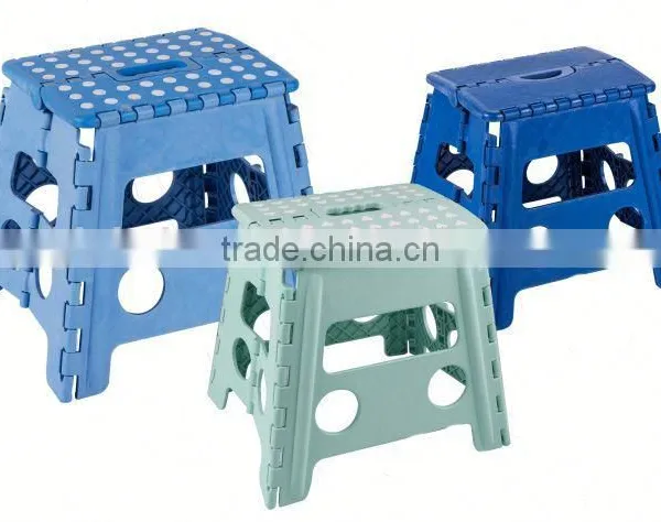 Portable Plastic Step Stool Plastic Folding Stool Folding Plastic Stool 450719 photo-2