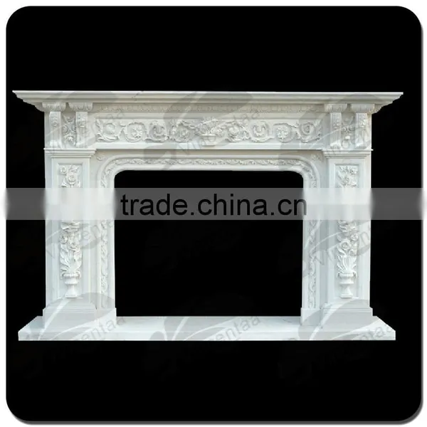 Multifunctional Marble Fireplace Hearths With Great Price photo-2