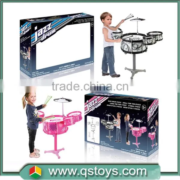 Musical Instrument Toy Jazz Drum Kids Drum Set QS150806067 photo-2