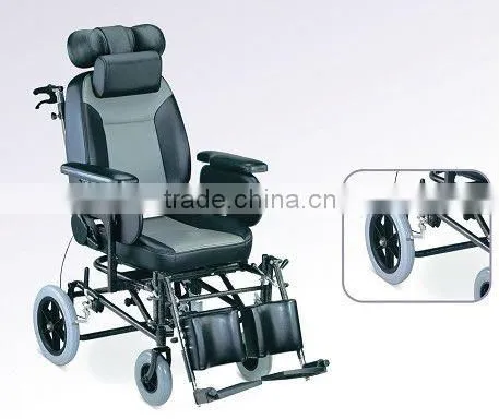 Rehabilitation Therapy Supplies Topmedi Medical Reclining Disabled Chair With Adjustable Legs photo-2