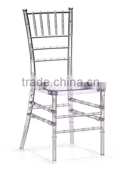 Clear Resin Tiffany / Chiavari Chairs in Discount photo-4