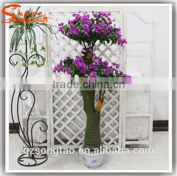 Guangzhou Wholesale Cheap Flower Rose Tree in Artificial Trees House for Wedding Decorative photo-4