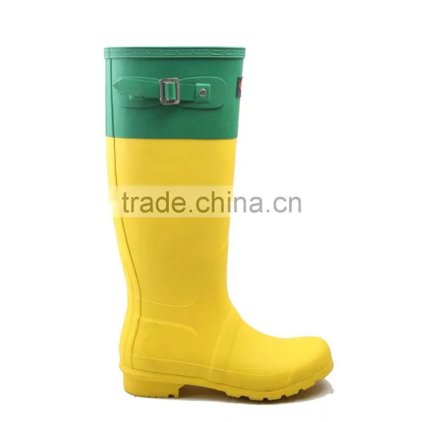 New Arrival Knee High Women Rain Boots Rubber Boots Wellington Gumboots photo-6