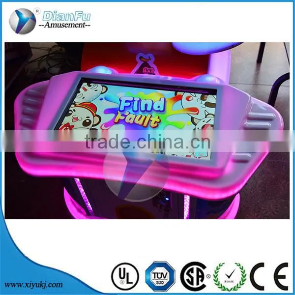 Kids Coin Operated Tickets Redamption Find Fault Children Game Machine photo-3