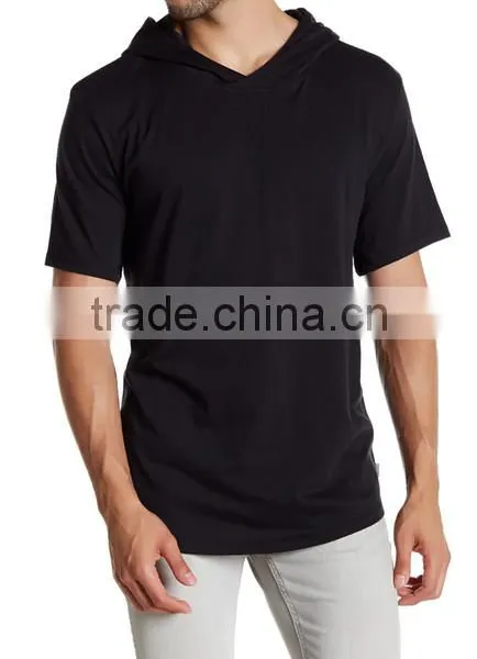 100% Polyester Wholesale Blank T-shirts Hooded Tee Shirts American Apparel T-shirts photo-2