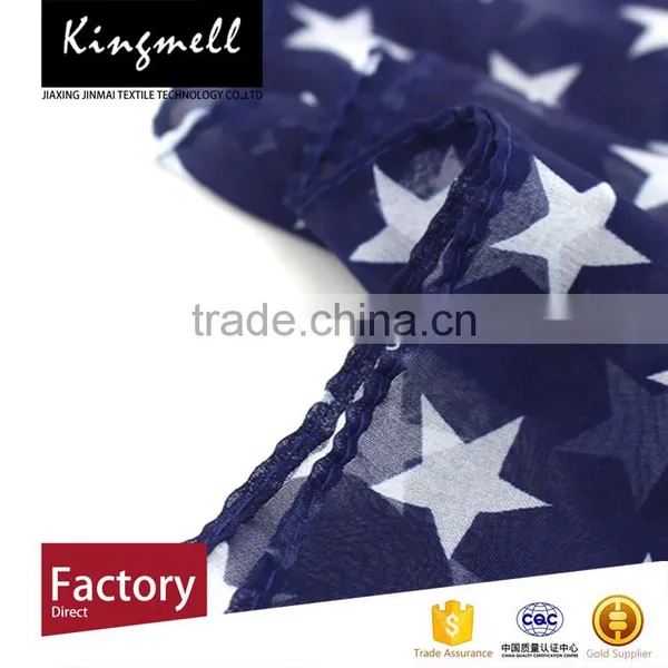 Custom-made Digital Print American Flag Scarf Fashion Scarf photo-3