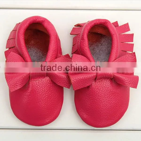 Fashion Newest Baby Shoes Knot Bow Toddler Shoes Nice Forest Green Baby Moccasins photo-4