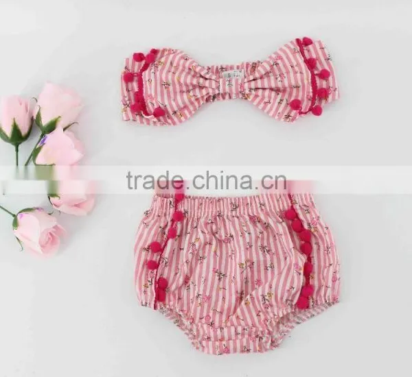 Summer Beach Clothes Set Pretty Girl Bikini Swim Wear Floral Print Fabric Wholesale China Factory photo-3