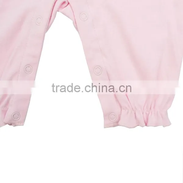 Embroidery Ballet Shoes Newborn Romper Baby Girl Bubble Romper photo-6