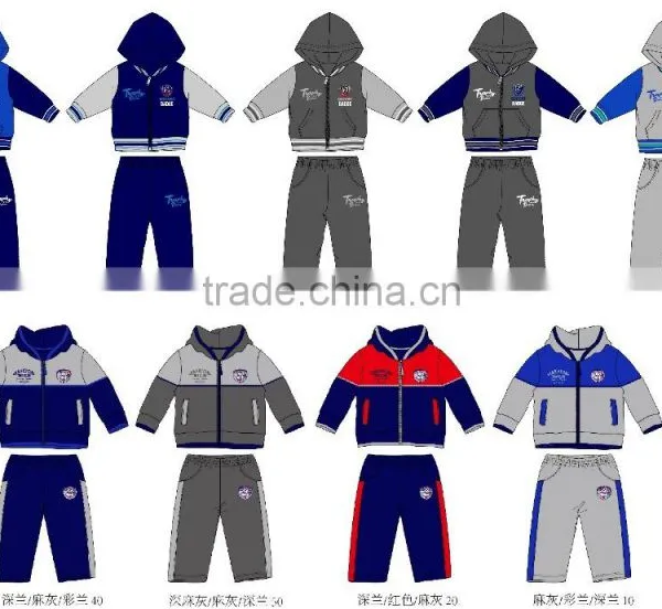 New Style Wholesale Baby Boy on Coats Winter Set Sweater Design Sweatshirt Kid Wear photo-2