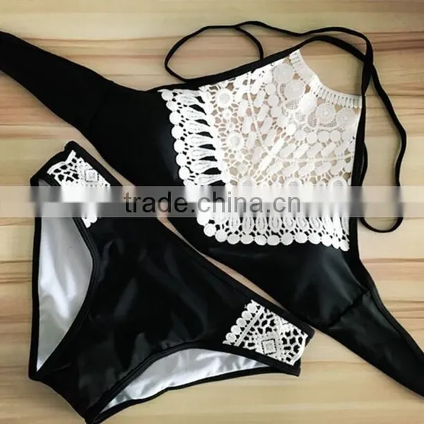 4841 Runwaylover Europea Hot Sale Crochet Bikini Set photo-3