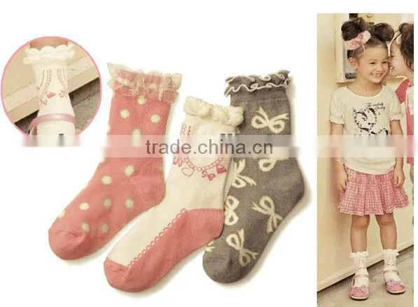 children customized girls school kids socks wholesales