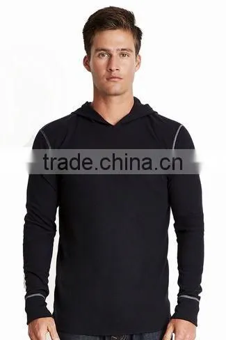 Next Level Apparel Unisex Thermal Hoody - 60% Combed Ring-spun Cotton, 40% Polyester Thermal and Comes With Your Logo photo-5