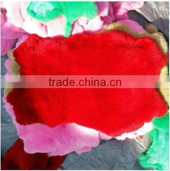 Genuine Raw Rabbit Fur Skin/plates and Frozen Rabbit Skins