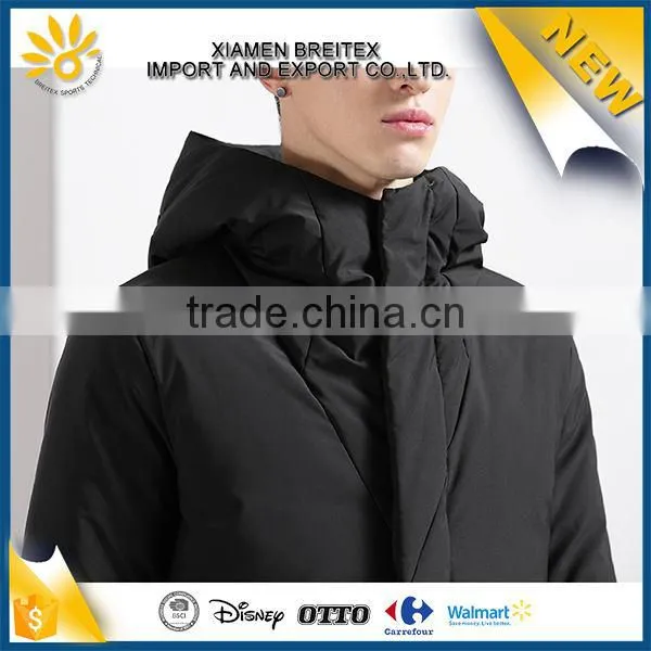 New Arrival Custom Warm Windproof Ligh Weight Long Down Jacket Men photo-5