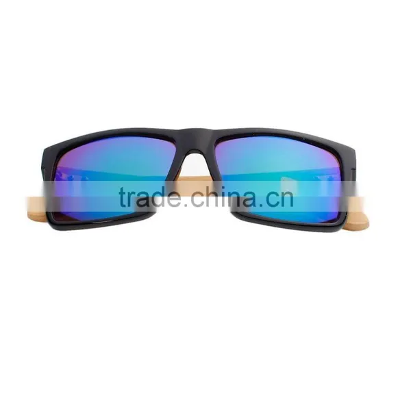 Fashionable Blue Natural PC & Bamboo Sunglasses Women photo-2