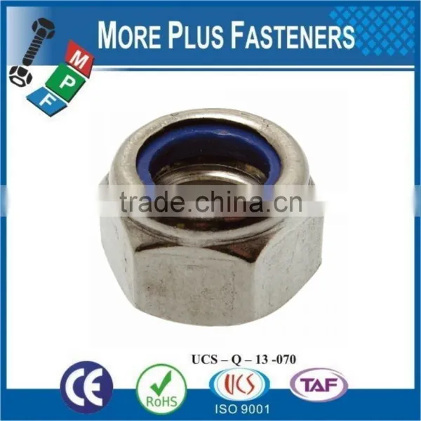 Made in Taiwan Nylon Insert Lock Nut DIN 985 ISO 7040 ANSI B18 16 3M ASME B18 16 6 Nyloc Nut photo-3