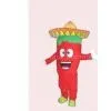 Custom Design Red Chilli Advertising Mascot Cartoon Cosplay Costumes