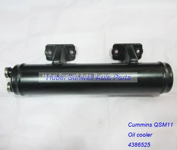 Cummins M11 Engine Oil Cooler 4386525, 4975879, 3161781, 3081359 photo-2